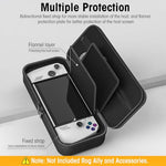 ZORBES® Carrying Case for Rog Ally Accessories Portable Handbag EVA Organizer with Handle Waterproof Protective Storage Bag Travel Console 3 PCS