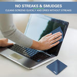 ZORBES® Care Touch Microfiber Cleaning Cloths, 6 Pack - Cleans Glasses, Lenses, Phones, Screens, Other Delicate Surfaces