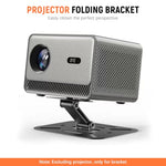 ZORBES® Desktop Projector Holder Stand Projector Wall Mount Bracket Adjustable Projector Carbon Steel Metal Bracket Fleixble Universal Projector Holder Wall Mount Desk Holder