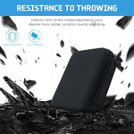 ZORBES® EVA Hard Case Cover Travel Bag for Power Adapters, Accessories Bag Data Cable Organizer Bag Hard Case Bag for Powerbank, Charging Cable, Earbuds, Fit Magic Mouse, Magsafe Power Adapter