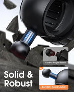 ZORBES® Mobile Holder for Bike 1s Lock System & Camera Friendly Mobile Holder for Scooty Durable Mobile Holder for iPhone 15 Pro Max & All Smartphones Adjustable