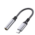 ZORBES® Headphone Adapter for iPhone Light-ning to 3.5mm Adapter Compatible with iPhone 14 Pro Max/14 Plus/13 12 11 Pro Max/SE/XS-