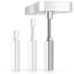 ZORBES® Graphics Card Bracket, Aluminum Alloy Graphics Card Holder Bracket, GPU Stand. Adjustable Height Graphics Card GPU Brace Support Video Card Sag Holder Bracket Support Desktop Computer Silver