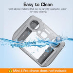 ZORBES® Silicone Case for DJI Air 3 RC 2 Remote Controller Protective Cover Sleeve Anti-slip Mini 4 Pro Accessories Only 3 PCS