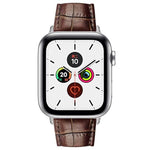 ZORBES® Watch Strap Band For Apple Watch PU Leather Watch Strap Band Adjustable Size Fashion Men Leather Watch Strap Band for Apple Watch 42/44/45/49mm, Compatible with Apple Watch 8/SE/7/6/5