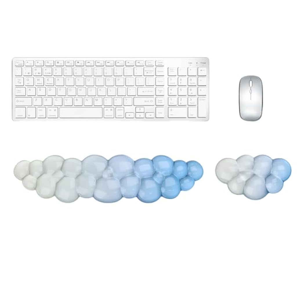 ZORBES® Gel Cloud Keyboard and Mouse Wrist Rest