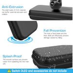 ZORBES® Carrying Case for Switch Gamepad, Organizer Bag for Switch/Switch OLED with 8 Games, Anti-Scratch EVA Storage Bag for Switch Carrying Case Accessories Bag 2 PCS