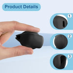 ZORBES® Compatible with Insta 360X5 X4 Silicone Camera Lens Cover Contoured Fit Anti-Scratch Slide-in Dust Dust Cover Action Accessory 2PCS