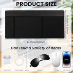 ZORBES® 3-Pocket Organizer, Mouse Holder for Laptop Stick o