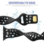 ZORBES® 2 PCS Watch Band Compatible with Apple Watch Ultra 2/Ultra Band 42/44/45/49/46mm, Soft Silicone Replacement Bands for iWatch Series 9 8 7 6 5 4 3 2 1 SE (Watch Not Included)