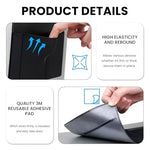 ZORBES® 3-Pocket Organizer, Mouse Holder for Laptop Stick o