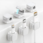 ZORBES® 6 Pack Cable Clip Organizer Cord Holder,