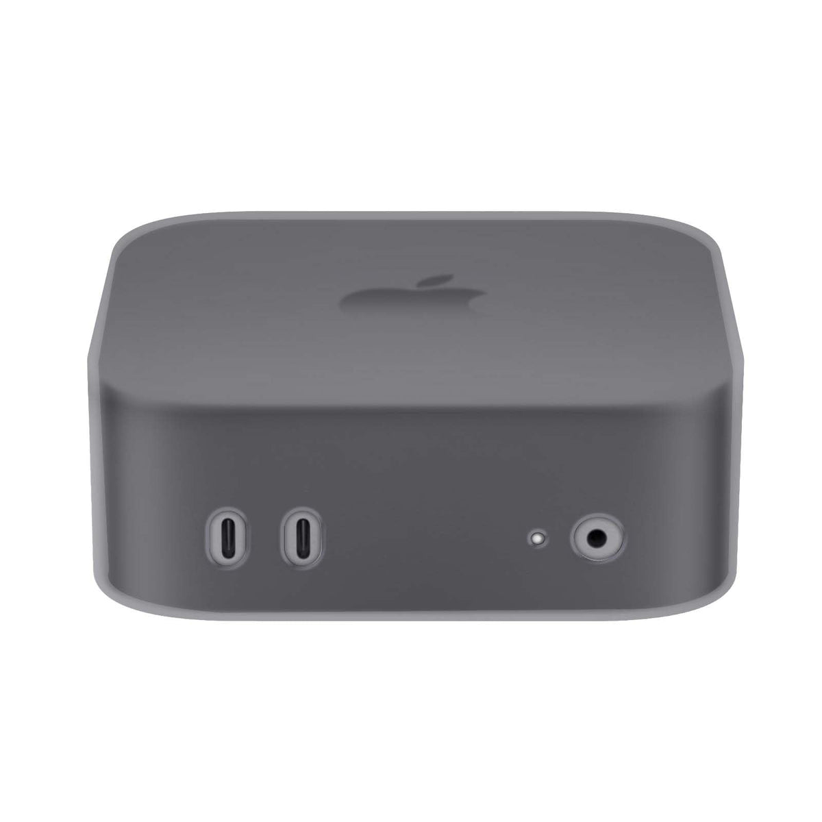 ZORBES® Compatible with Mac mini M4 / M4 Pro 2024,Silicone Skin Cover for Mac mini,Dustproof Scratch-Proof Waterproof Clear Snug Fit Protective Cover Case for PC