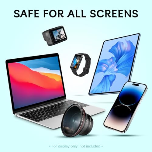 Verilux® 12PCS Microfiber Cleaning Cloths Laptop Glass Lens 5.9 X 7 Inches Kit For Spectacles Glasses Mobile