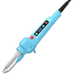 Serplex® 100W Digital Soldering Gun with Auto Wire Feeder, LCD Temperature Control 200-650°C, Fast Heating Electric Soldering Iron for Electronics Repair (EU Plug)