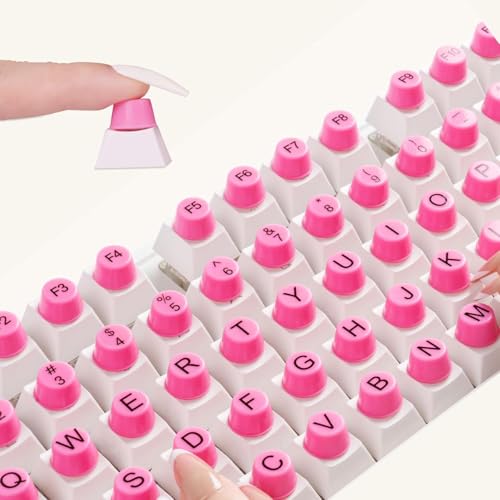 ZORBES® 128 Pcs Keyboard Stickers for Long Nails with Full Key