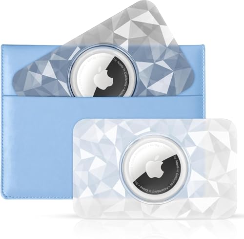 ZORBES® 2 Pack Ultra Thin Airtag Wallet Holder for Men&Women