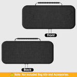 ZORBES® Carrying Case for Rog Ally Accessories Portable Handbag EVA Organizer with Handle Waterproof Protective Storage Bag Travel Console 3 PCS