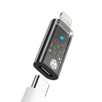 Verilux Type C to Lightning Adapter for iPhone featuring 35W PD Fast Charge and LED Indicator