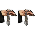 ZORBES® Beaded Phone Wrist Strap Cellphone Lanyard Chain Sparkling Wristlet Bracelet for Women 2PCS