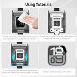 ZORBES® 2 Pack Screen Protector Soft Film for Watch S10 (46mm) Assisted Mounting Kit, HD Clear, 9H Hardness, Scratch Resistant, HD Clear, Scratch Resistant