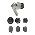 ZORBES® Compatible with Galaxy Buds 3 Pro, Silicone Ear Tips Replacements, 3 Sizes, Soft and Comfortable Earbud Tips for Enhanced Sound and Secure Fit