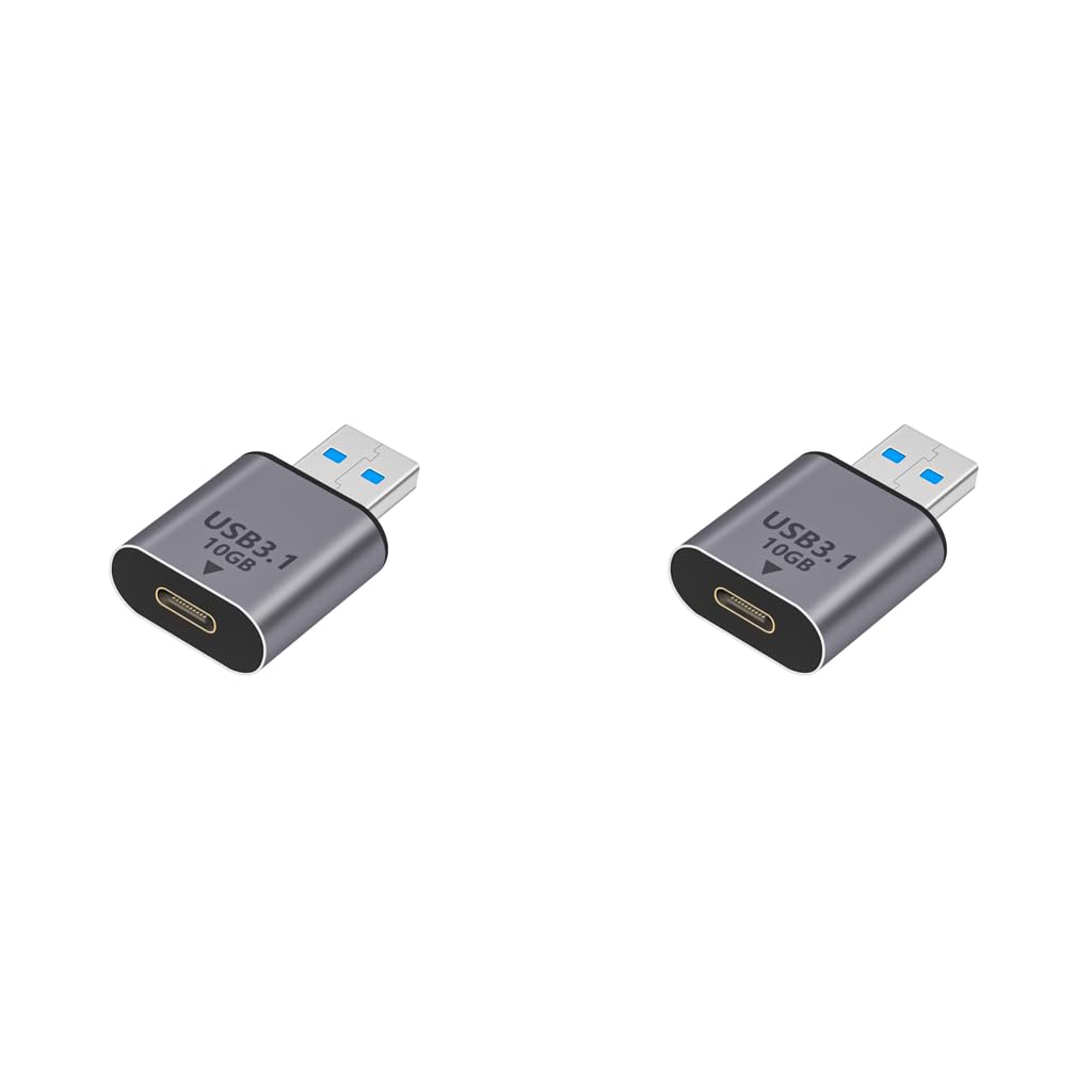 Verilux USB C to USB Adapter with 10Gbps Transfer & 20W Fast Charging | OTG Alloy Design