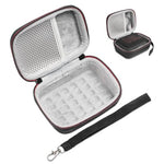 ZORBES® Estuche de transporte para altavoz Bluetooth JBL GO 4 Estuche rígido de EVA con correa de mano Estuche de viaje impermeable para altavoz Bluetooth JBL GO 4, no incluye altavoz