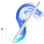 ZORBES® Stylus Pen for iPad11&10thGen,14Mins Faster Charge, with Pencil Holder,Palm Rejection-White