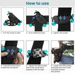 ZORBES® Quick Release Camera Waist Belt Clip Mount