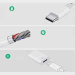 ZORBES® 2-in-1 USB-C to Audio & Charging Adapter