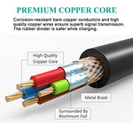 ZORBES® 1.5m USB Cable for Wacom Tablet Compatible with Intuos CTL480 CTL490 CTL690 CTH480 CTH490 CTH680 CTH690 Bamboo CTL470 CTL471 CTL472 CTL671 CTL672 CTL680 Black 3PCS