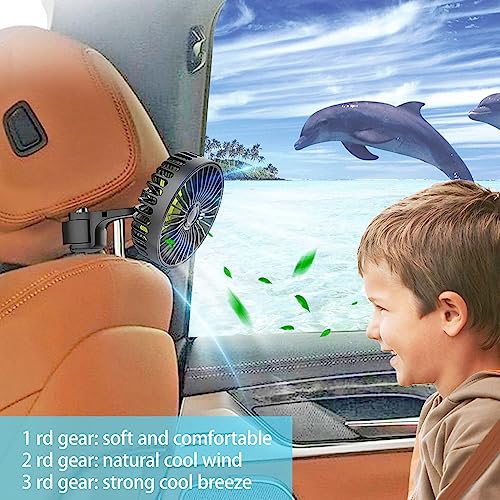 Verilux® 2 Pcs USB Fan with 3 Speed, Switch Controller, USB fan