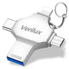 Verilux 4 In 1 Flash Drive 128GB