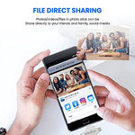 Verilux® Pendrive 128GB 4 in 1 Flash Drive with Lightning Micro USB USB A Type-C Interface Mini Hangable for iOS Android Compatible with iPhone iPad PC and More Devices 3 PCS