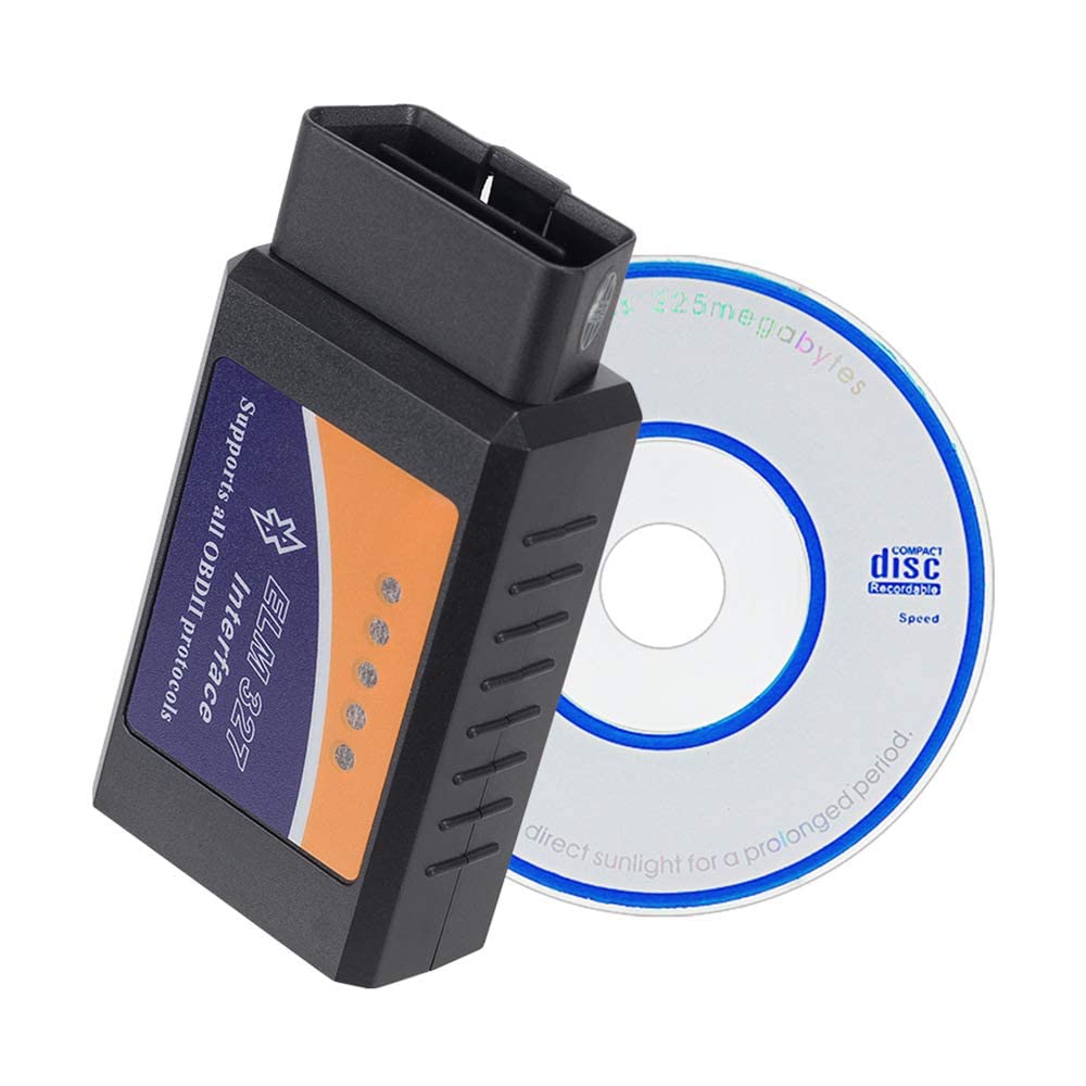 ZORBES® Auto Car Diagnostic Scan Tool Odb2 OBDII Adapter for Check Engine Light for DashCommand,OBD Fusion,Torque Pro,OBD2 ELM327