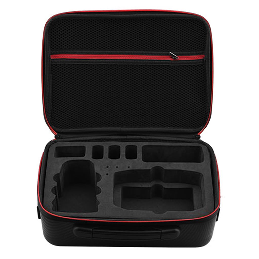 ZORBES® Travel Carrying Case for DJI Mini 2, PU Hard Case with Shoulder Strap Accessories Bag, Protect Your Drone, Controller, and Accessories from Scratches, Bumps, Water, and Dust