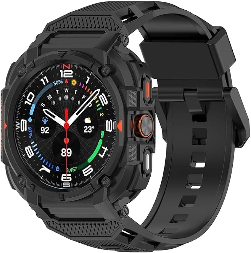 ZORBES® Rugged Sport Case Band for Samsung Galaxy Watch Ultra 47mm