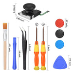 ZORBES® 21pcs Repair Tools and Accessories for Switch Joy Con Joy con Drift Repair Kit NS Joy-Con & Switch Lite Controller Repair Kit