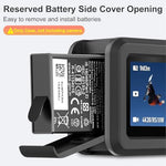 ZORBES® Silicone Protective Case Lens Caps for DJI Action 5Pro Camera Case Scratch Proof and Skin Friendly Designs Soft Housing, Silicone Skin Cover for Action 5Pro with Lannyard & Lobster String Loop