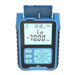 Serplex® Optical Power Meter with LED Display High Precision -50~+10dBm Fiber Light Meter, Universal 2.5mm FC Interface, Supports 850-1625nm, Battery Operated (Battery Not Included)