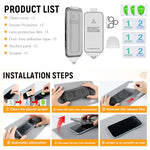 Zeitel® 2 Pack Tempered Glass Screen Guards for iPhone 16 Pro with 1 Camera Lens Protectors & Installation Frame | Full Coverage, 9H Military Grade, HD Clarity, Anti Scratch, Anti Fingerprint