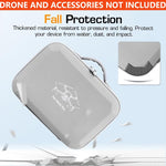 ZORBES® Carrying Case for DJI Mini 4 Pro RC 2 Storage Accessories with Shoulder Strap Portable Travel and Controller Bag 2 PCS