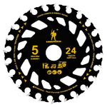 Serplex® TCT Circular Saw Blade 24T ATB Thin Kerf Wood Cutting with 20mm Arbor for Angle Grinder Circular Saw Table Saw