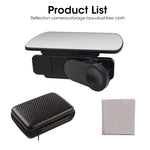 Zeitel® Smartphone Camera Reflection Mirror Clip Kit Mobile Phone Reflective Shooting Clip Sky Mirror Mobile Phone Reflective Camera Clip Reflector Adjustable Phone Camera Mirror Reflection Clip Kit