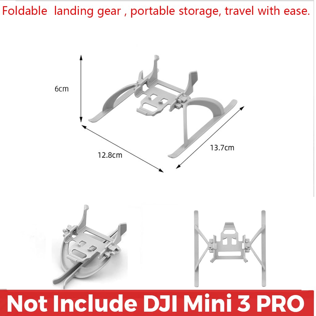 ZORBES® Mini 3 Pro Landing Gear for DJI Mini 3 Pro (Only Accessories)