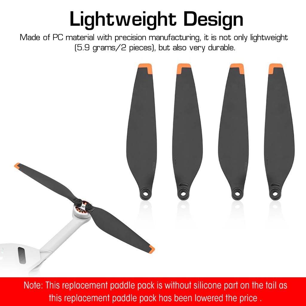 ZORBES® 8Pcs Propeller Blades Replacement for Dji Mini 3 Pro