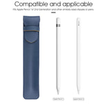 ZORBES® Leather Protective Pencil Cover for Apple Pencil 1st 2nd Generation Stylus Pen Sleeve 3PCS