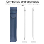 ZORBES® Leather Protective Pencil Cover for Apple Pencil 1st/2nd Generation, Stylus Pen Cover, Apple Pencil Sleeve