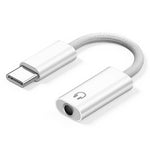 ZORBES USB C to 3.5mm Audio Adapter with 16bit/48kHz DAC